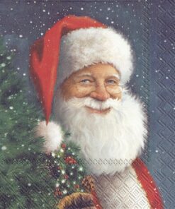 Șervețel Decoupage - Santa is waiting - 33x33 cm