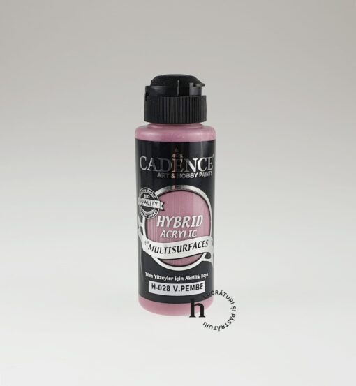 Vopsea acrilică hybrid – Victoria pink – CADENCE – 120 ml 1