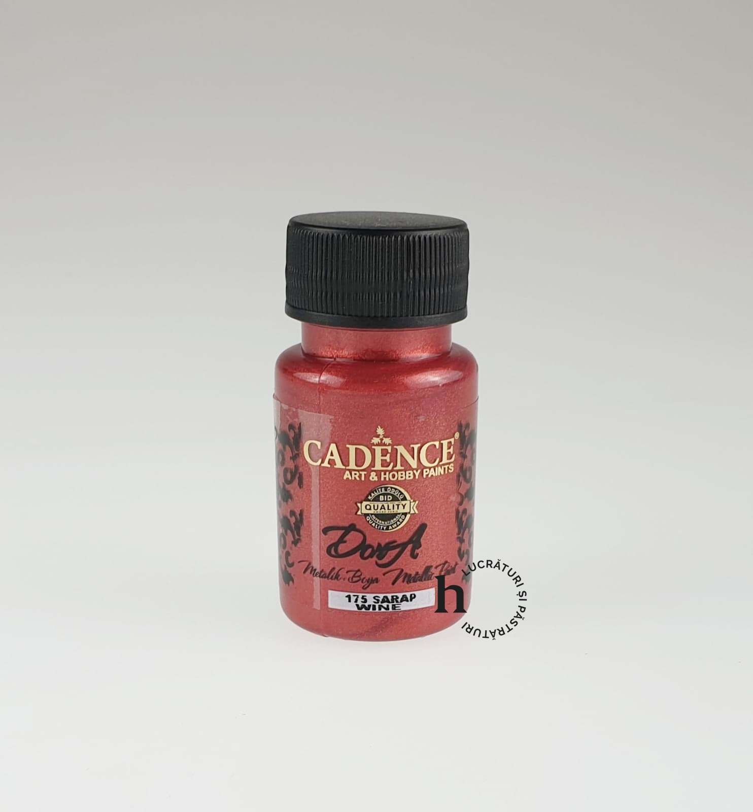 Vopsea acrilică – Dora metalic – wine – 50 ml 1 Vopsea acrilică – Dora metalic – wine – 50 ml