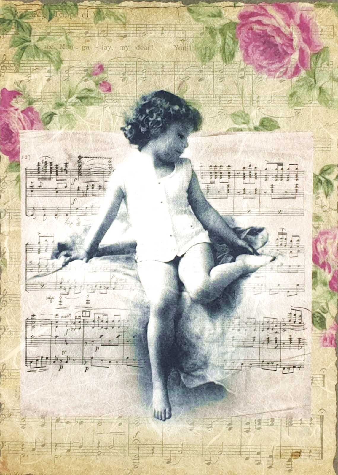 Hârtie de orez - Ballerina - A4 1 Hârtie de orez - Ballerina - A4