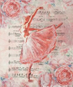 Hârtie de orez - Le Ballet - A4