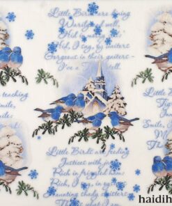 Hârtie de orez - Little birds - A4