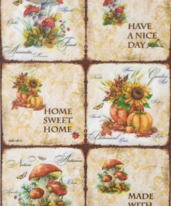Hârtie de orez - Sweet Home  - A4