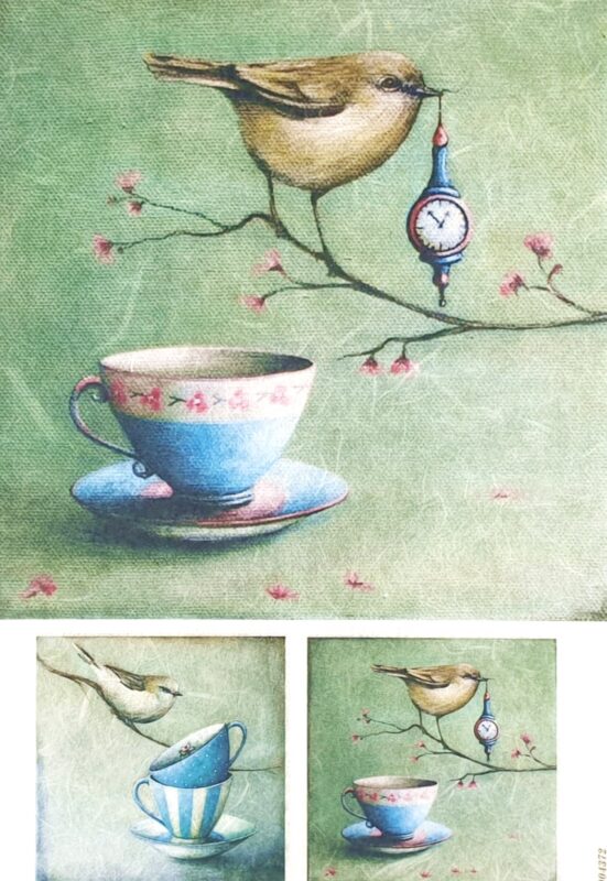 Hârtia de orez - tehnica decoupage 3