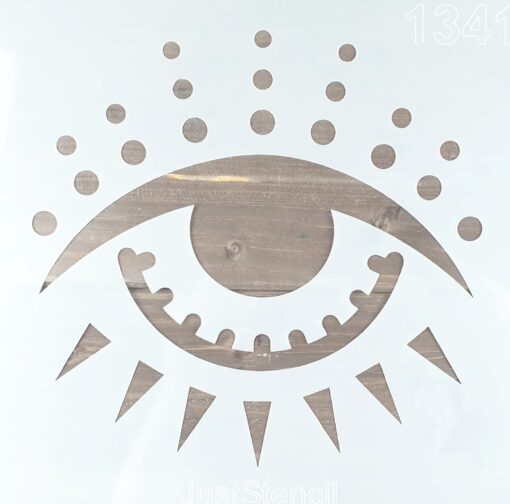 Șablon - Eye Pattern - 30x30 cm 1