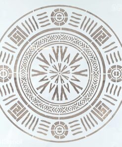 Șablon - Mandala Pattern - 30x30 cm
