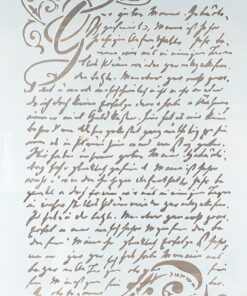Șablon pereți - Letter - 30x40 cm
