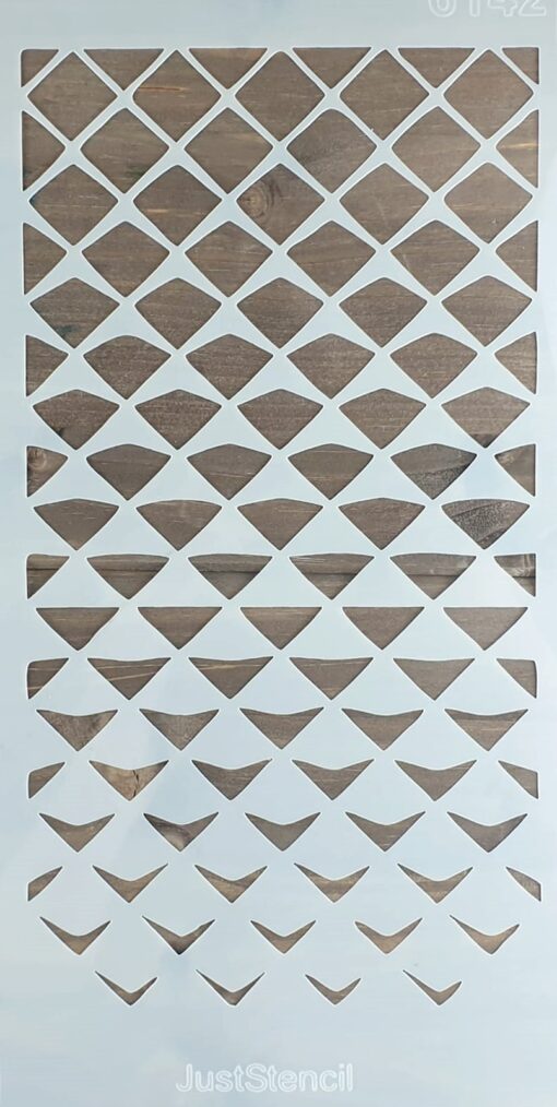 Șablon pereți – Geometric Pattern – 20X40 cm 1