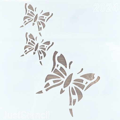 Șablon – Butterfly 2 – 20×20 cm 1