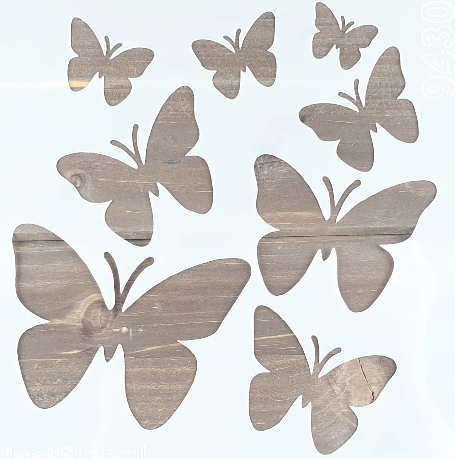 Șablon – Butterfly 3 – 20×20 cm 1 Șablon – Butterfly 3 – 20×20 cm