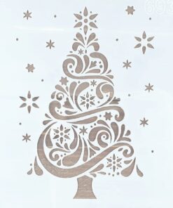 Șablon – Christmas Tree – 20×20 cm