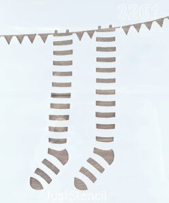 Șablon – Socks – 20×20 cm