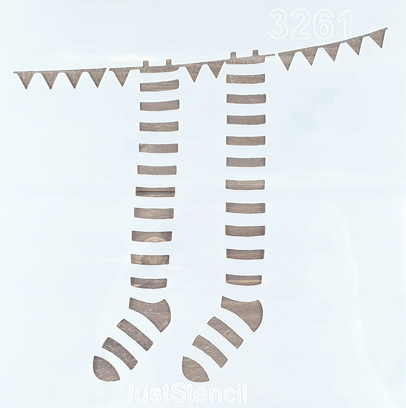 Șablon – Socks – 20×20 cm 1 Șablon – Socks – 20×20 cm