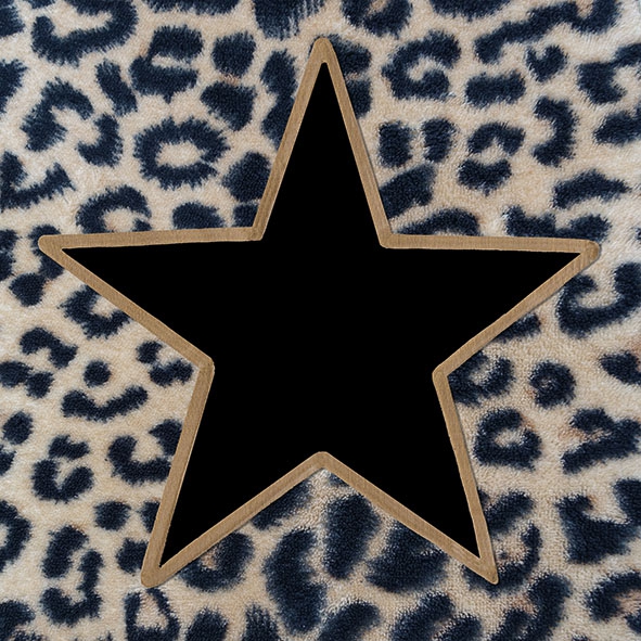Șervețel - Wildlife Star Black - 33x33 cm 1 Șervețel - Wildlife Star Black - 33x33 cm