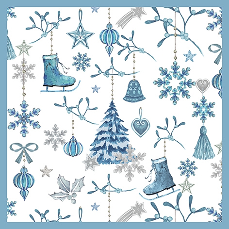 Șervețel - Winter Collection - 33x33 cm 1 Șervețel - Winter Collection - 33x33 cm