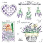 Șervețel decorativ – Lavander Flowers – 33×33 cm
