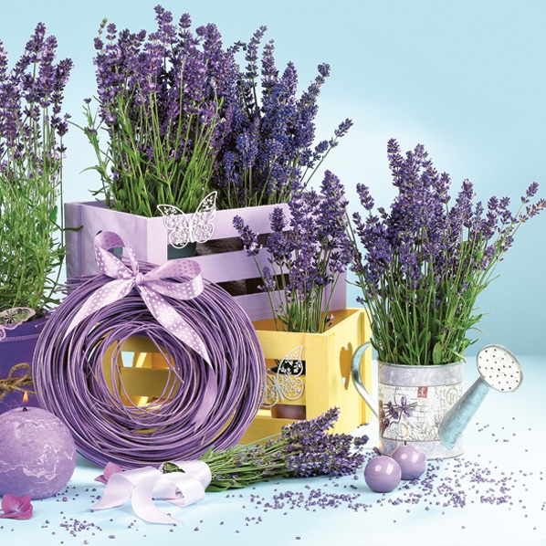 Șervețel decorativ – Lavender Indoors – 33×33 cm 1 Șervețel decorativ – Lavender Indoors – 33×33 cm