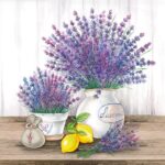 Servetel decoupage - Lavender - 33X33 cm