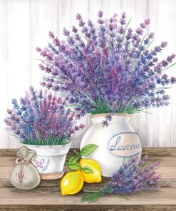 Șervețel decoupage - Lavender -  33X33 cm