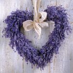 Șervețel decoupage - Lavender Heart- 33x33 cm