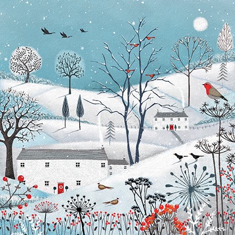 Șervețel decoupage - Winter is Here - 33x33 cm 1 Șervețel decoupage - Winter is Here - 33x33 cm