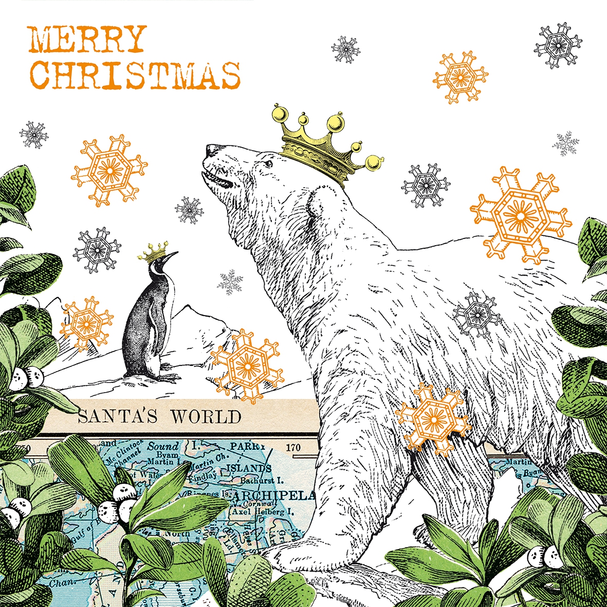Șervețel – Icy Christmas-33X33 cm 1 Șervețel – Icy Christmas-33X33 cm
