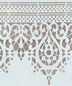 Șablon pereți - Lace Pattern - 20x40 cm