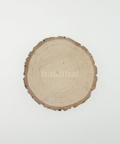 Felie lemn natur – scoarță copac – ⌀ 12 cm