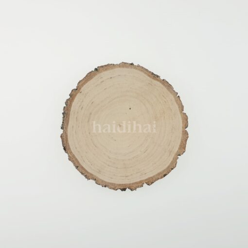 Felie lemn natur – scoarță copac – ⌀ 12 cm 1