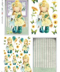 Hârtie de orez – Nicolette – A4