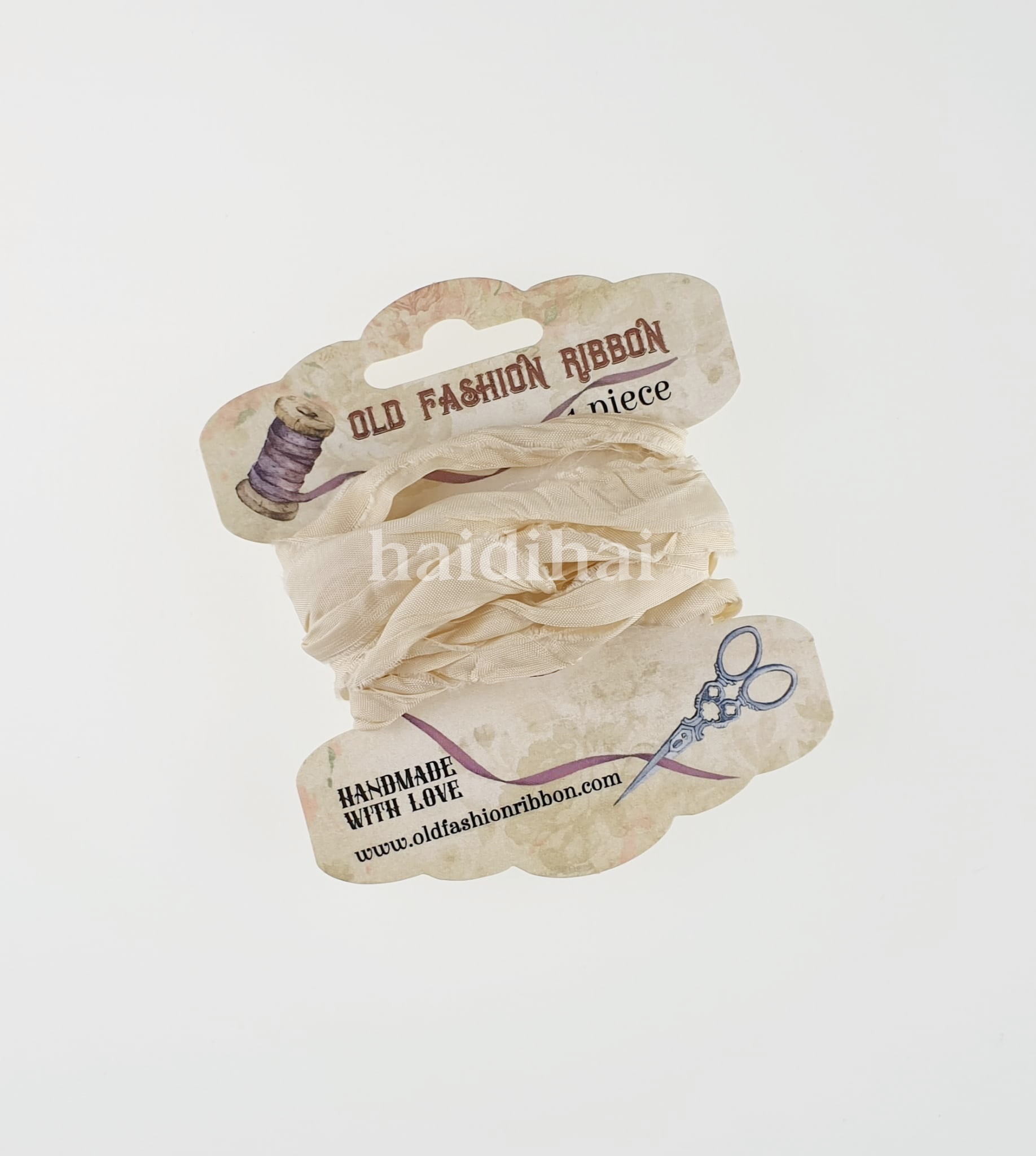 Panglică bobină - Cream - 1.2 m 1 Panglică bobină - Cream - 1.2 m