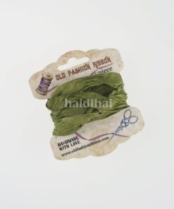 Panglică bobină - Dark Olive - 1.2 m