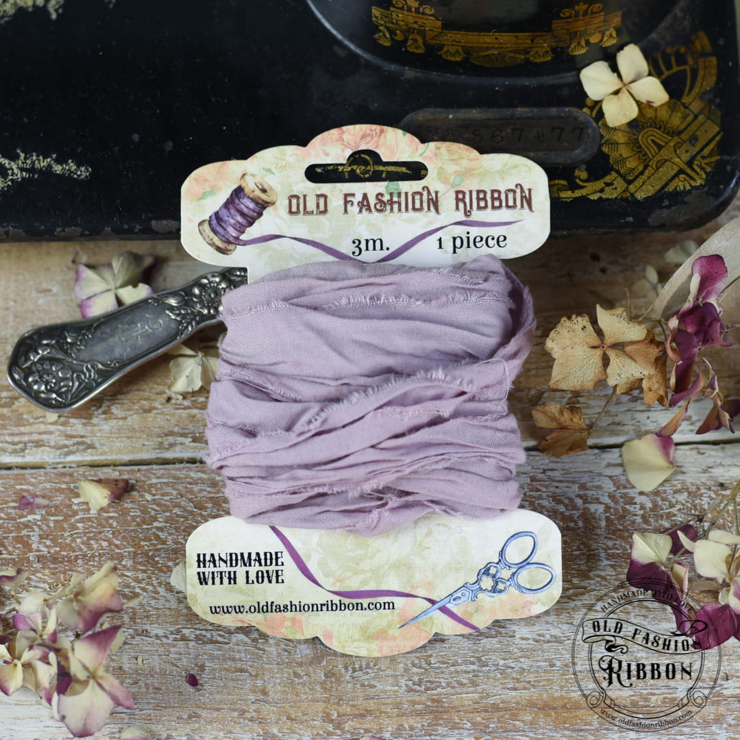 Panglică decorativă - Dirty Lavender - 3 m 2 Panglică decorativă - Dirty Lavender - 3 m - imagine 2