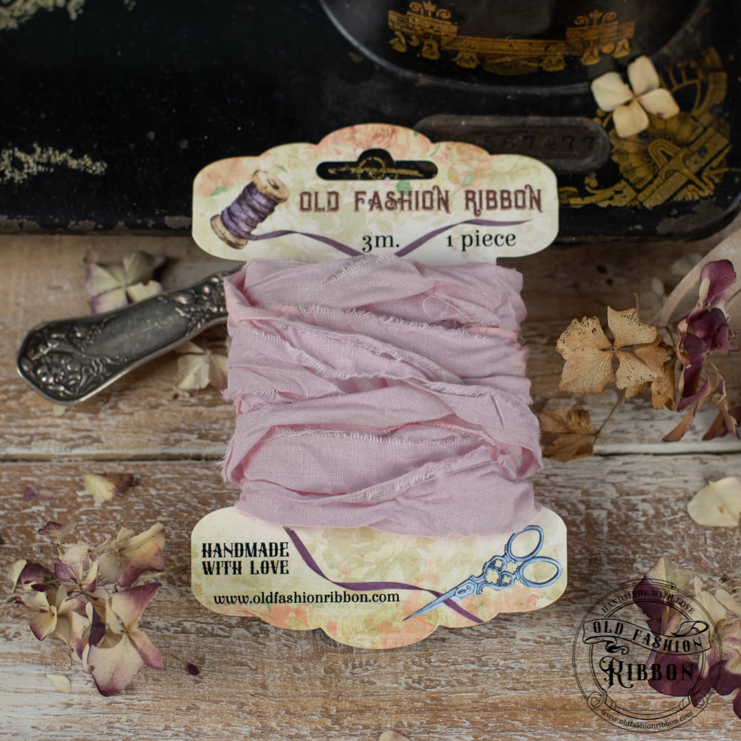 Panglică decorativă - Dirty Pink - 3 m 2 Panglică decorativă - Dirty Pink - 3 m - imagine 2