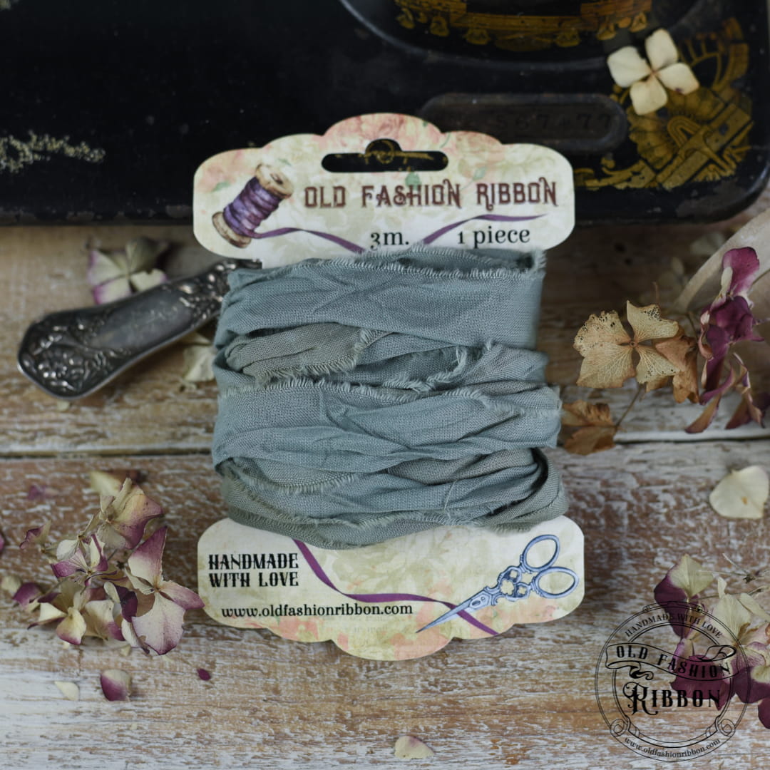 Panglică decorativă - Dirty Sage - 3 m 2 Panglică decorativă - Dirty Sage - 3 m - imagine 2