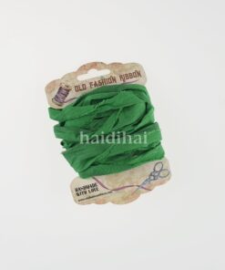 Panglică decorativă - Vintage Green - 3 m