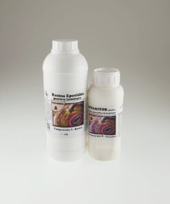 Set rășină epoxi - 1 kg + 500g intăritor