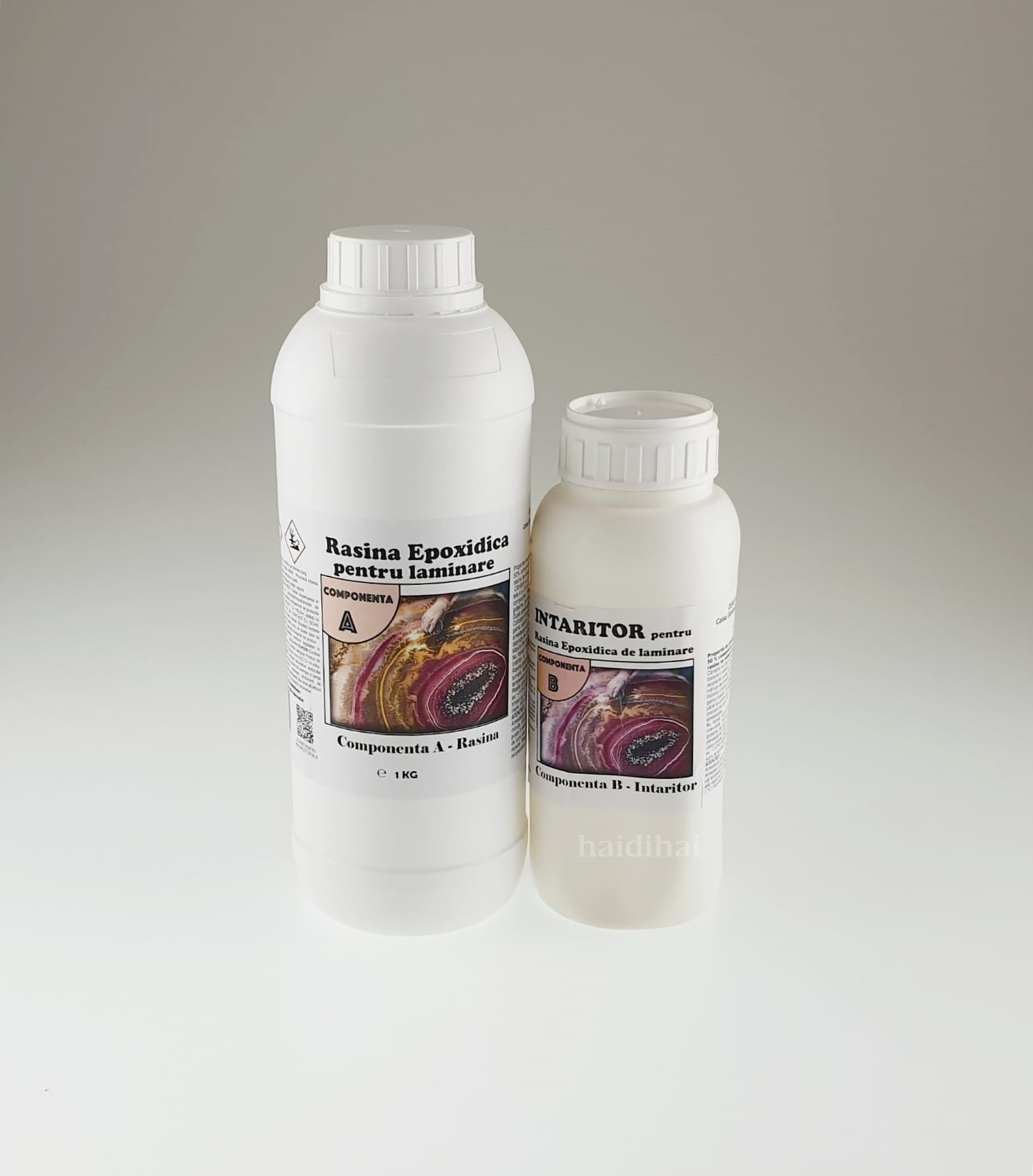 Set rășină epoxi - 1 kg + 500g intăritor 1 Set rășină epoxi - 1 kg + 500g intăritor