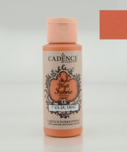 Vopsea acrilică mată textil - 59 ml - pumpkin