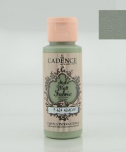 Vopsea acrilică mată textil - 59 ml - sage