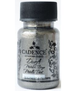 Vopsea acrilică – Dora metalic – anthracyte – 50 ml