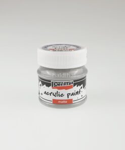 Acrilic mat - 50 ml - Pentart - grey
