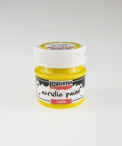 Acrilic mat - 50 ml - Pentart - yellow