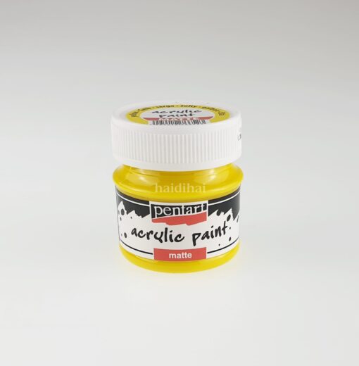 Acrilic mat - 50 ml - Pentart - yellow 1