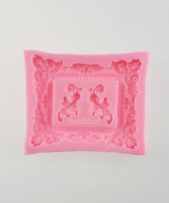 Formă silicon - Old Frame - 11.5x10x1.5 cm