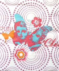 Șervețel - Butterfly Charm - 33x33 cm