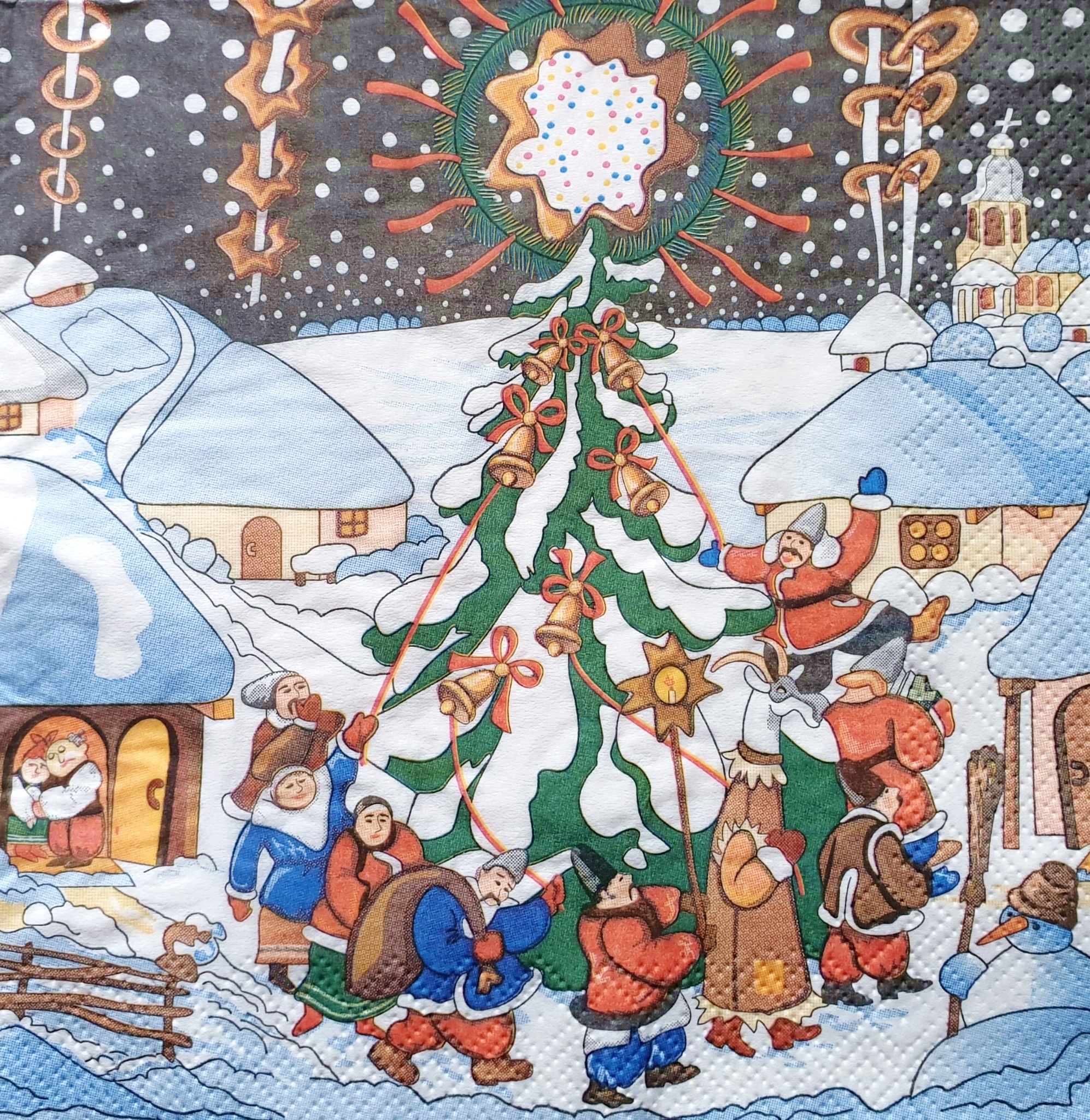 Șervețel - Christmas Joy - 33x33 cm 1 Șervețel - Christmas Joy - 33x33 cm