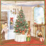 Servetel - Christmas Morning - 33x33 cm