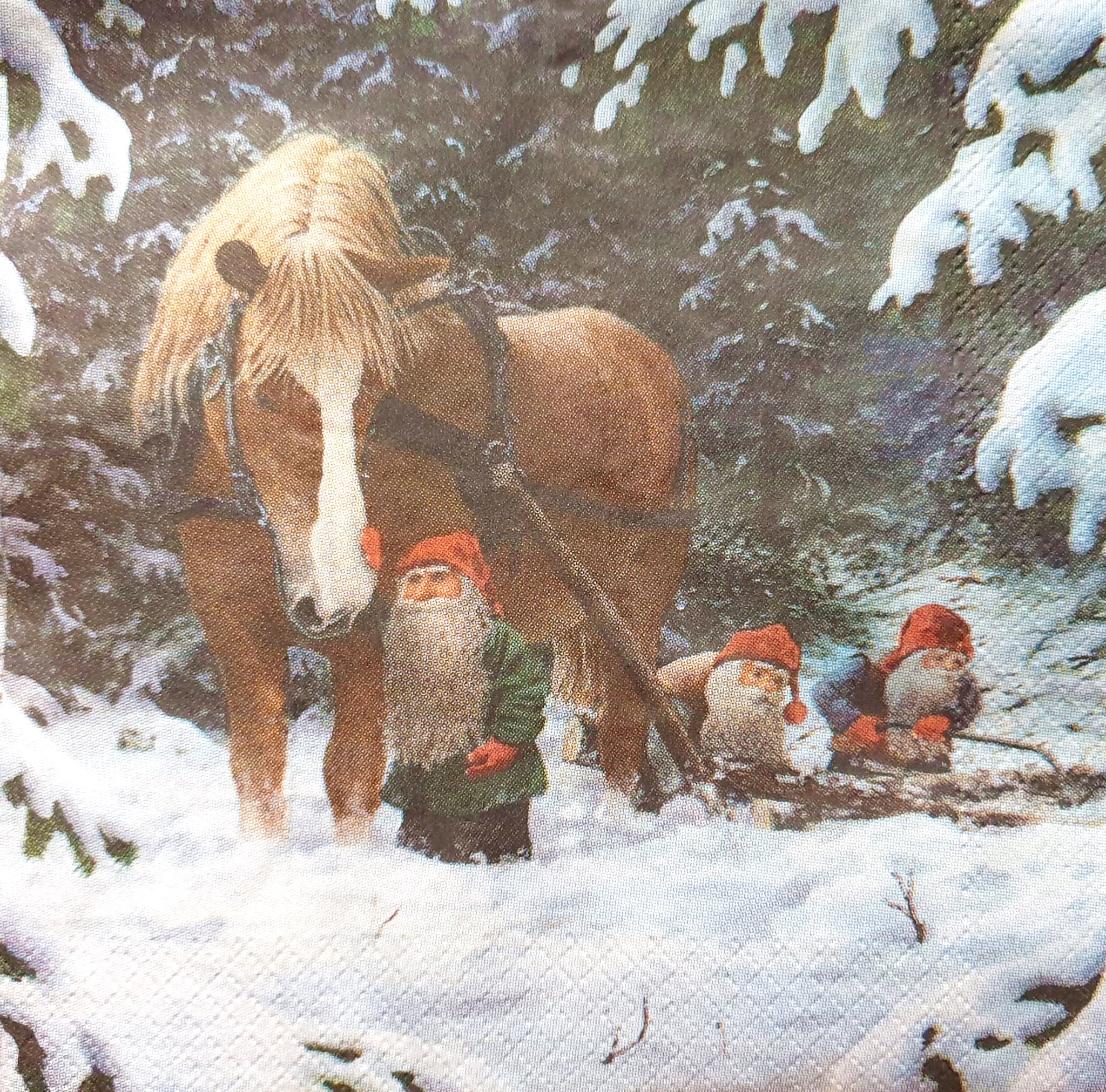 Șervețel - Elfs – 33×33 cm 1 Șervețel - Elfs – 33×33 cm