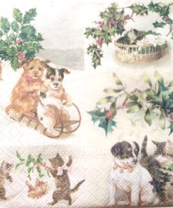 Șervețel – Cute Animals – 33×33 cm